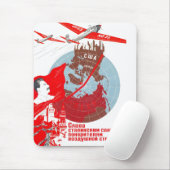 USSR CCCP Propaganda-Posters uit de Koude Oorlog S Muismat (Met muis)