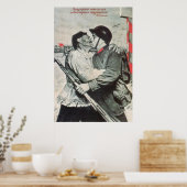 USSR CCCP Propaganda-Posters uit de Koude Oorlog S Poster (Keuken)