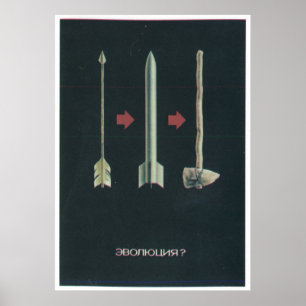 USSR CCCP Propaganda-Posters uit de Koude Oorlog S Poster
