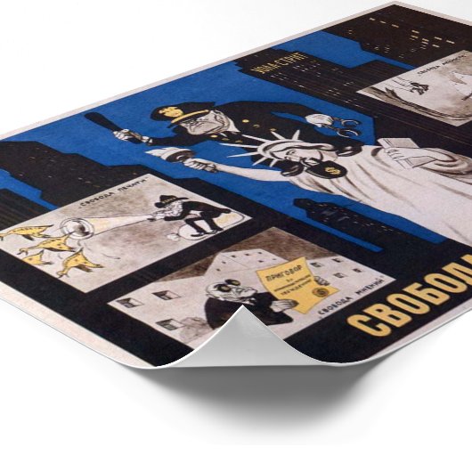 USSR CCCP Propaganda-Posters uit de Koude Oorlog S Poster (Hoek)