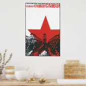 USSR CCCP Propaganda-Posters uit de Koude Oorlog S Poster (Keuken)