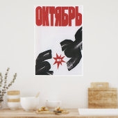 USSR CCCP Propaganda-Posters uit de Koude Oorlog S Poster (Keuken)