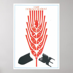 USSR CCCP Propaganda-Posters uit de Koude Oorlog S Poster