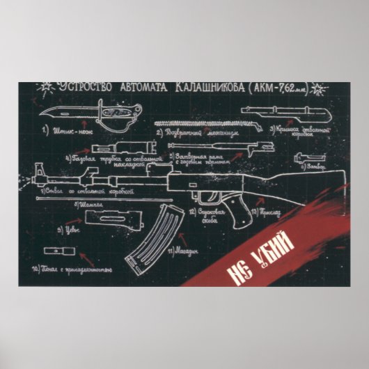 USSR CCCP Propaganda-Posters uit de Koude Oorlog S Poster (Voorkant)