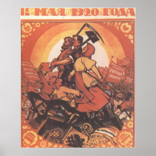 USSR CCCP Propaganda-Posters uit de Koude Oorlog S Poster