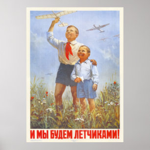 USSR CCCP Propaganda-Posters uit de Koude Oorlog S Poster