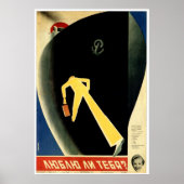 USSR CCCP Propaganda-Posters uit de Koude Oorlog S Poster (Voorkant)