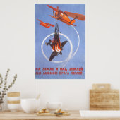 USSR CCCP Propaganda-Posters uit de Koude Oorlog S Poster (Keuken)