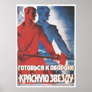 USSR CCCP Propaganda-Posters uit de Koude Oorlog S Poster