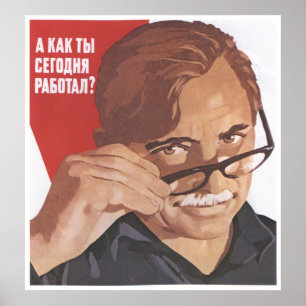 USSR CCCP Propaganda-Posters uit de Koude Oorlog S Poster