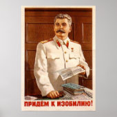 USSR CCCP Propaganda-Posters uit de Koude Oorlog S Poster (Voorkant)