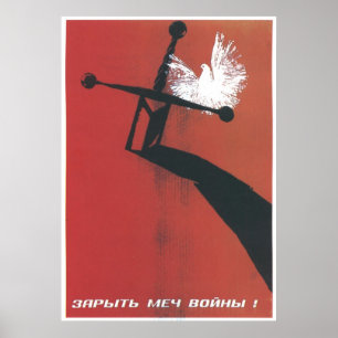 USSR CCCP Propaganda-Posters uit de Koude Oorlog S Poster