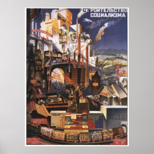 USSR CCCP Propaganda-Posters uit de Koude Oorlog S Poster