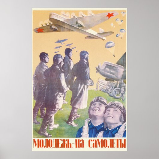 USSR CCCP Propaganda-Posters uit de Koude Oorlog S Poster (Voorkant)