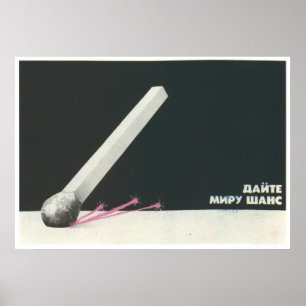 USSR CCCP Propaganda-Posters uit de Koude Oorlog S Poster