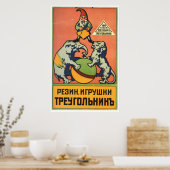 USSR CCCP Propaganda-Posters uit de Koude Oorlog S Poster (Keuken)