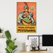 USSR CCCP Propaganda-Posters uit de Koude Oorlog S Poster (Thuiskantoor)