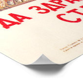 USSR CCCP Propaganda-Posters uit de Koude Oorlog S Poster (Hoek)