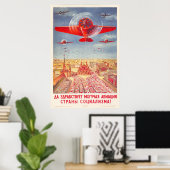 USSR CCCP Propaganda-Posters uit de Koude Oorlog S Poster (Thuiskantoor)