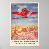 USSR CCCP Propaganda-Posters uit de Koude Oorlog S Poster (Voorkant)