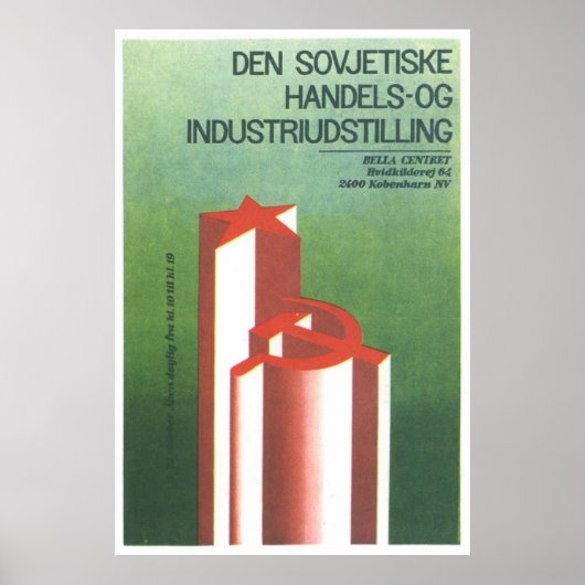 USSR CCCP Propaganda-Posters uit de Koude Oorlog S Poster (Voorkant)