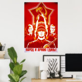 USSR CCCP Propaganda-Posters uit de Koude Oorlog S Poster (Thuiskantoor)