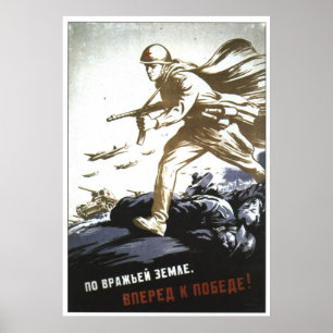 USSR CCCP Propaganda-Posters uit de Koude Oorlog S Poster