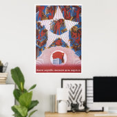 USSR CCCP Propaganda-Posters uit de Koude Oorlog S Poster (Thuiskantoor)