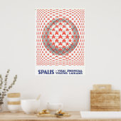 USSR CCCP Propaganda-Posters uit de Koude Oorlog S Poster (Keuken)
