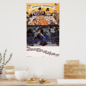 USSR CCCP Propaganda-Posters uit de Koude Oorlog S Poster (Keuken)