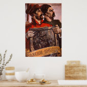 USSR CCCP Propaganda-Posters uit de Koude Oorlog S Poster (Keuken)