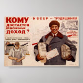 USSR CCCP Propaganda-Posters uit de Koude Oorlog S Poster (Voorkant)