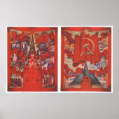 USSR CCCP Propaganda-Posters uit de Koude Oorlog S Poster (Voorkant)