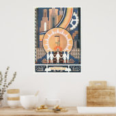 USSR CCCP Propaganda-Posters uit de Koude Oorlog S Poster (Keuken)