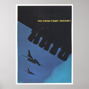 USSR CCCP Propaganda-Posters uit de Koude Oorlog S Poster
