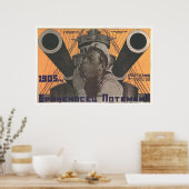 USSR CCCP Propaganda-Posters uit de Koude Oorlog S Poster (Keuken)