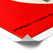 USSR CCCP Propaganda-Posters uit de Koude Oorlog S Poster (Hoek)