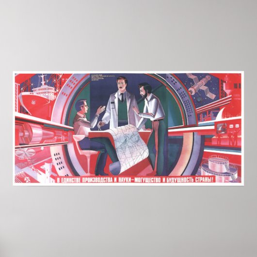 USSR CCCP Propaganda-Posters uit de Koude Oorlog S Poster (Voorkant)