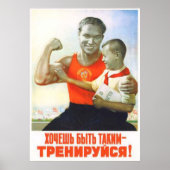 USSR CCCP Propaganda-Posters uit de Koude Oorlog S Poster (Voorkant)