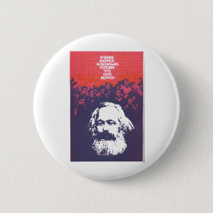 USSR CCCP Propaganda-Posters uit de Koude Oorlog S Ronde Button 5,7 Cm