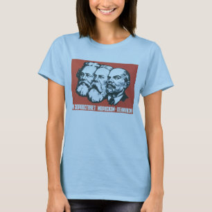 USSR CCCP Propaganda-Posters uit de Koude Oorlog S T-shirt