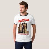 USSR CCCP Propaganda-Posters uit de Koude Oorlog S T-shirt (Voorkant volledig)