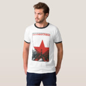 USSR CCCP Propaganda-Posters uit de Koude Oorlog S T-shirt (Voorkant volledig)