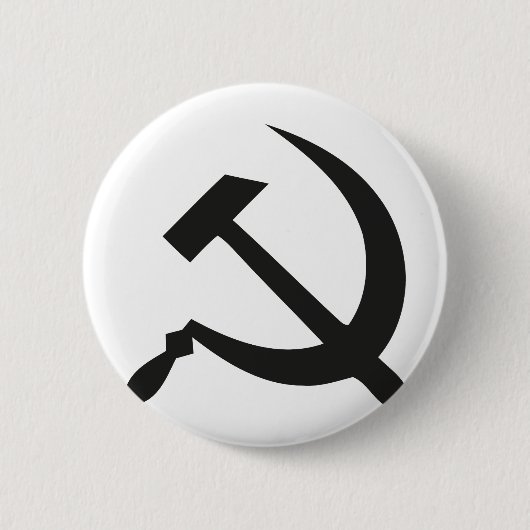 USSR / CCCP / URSS RONDE BUTTON 5,7 CM (Voorkant)