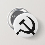 USSR / CCCP / URSS RONDE BUTTON 5,7 CM (Voorkant /achterkant)
