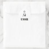 USSR/CCCP/URSS RONDE STICKER (Tas)