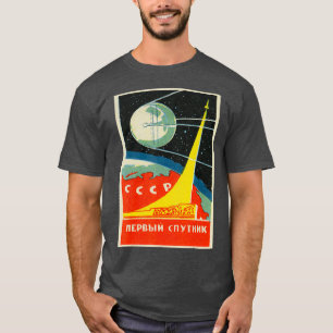 USSR CCRP-ruimteprogramma van de Sovjet-Unie T-shirt