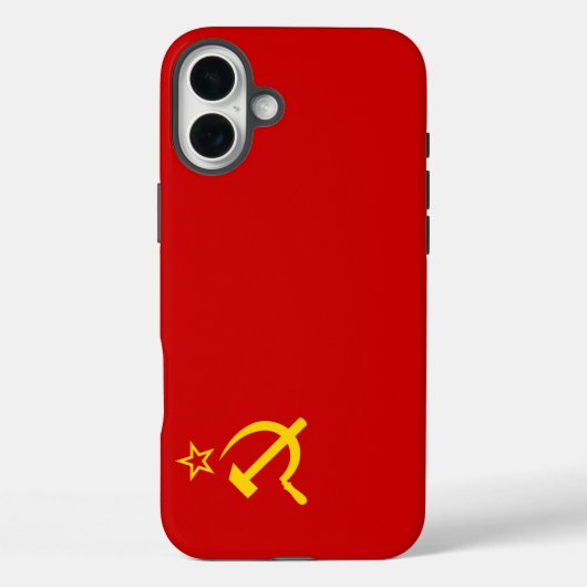 USSR FLAG Case-Mate iPhone CASE (Achterkant)