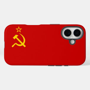 USSR FLAG iPhone 16 HOESJE
