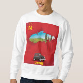 USSR geïllustreerde kaartposter Trui (Voorkant)